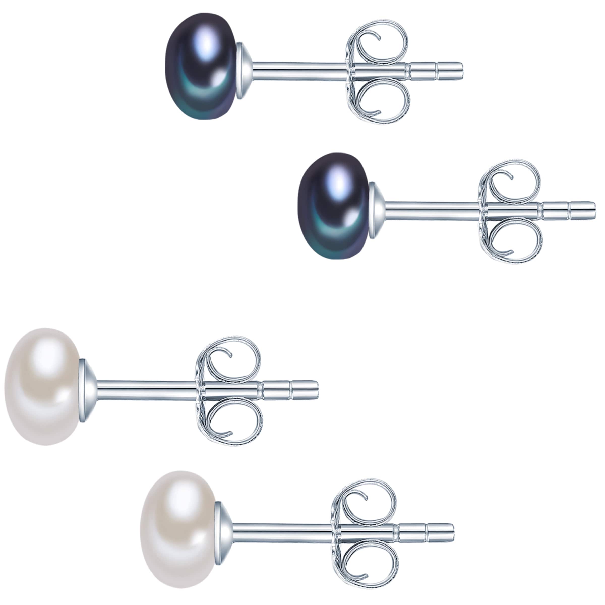 Valero Pearls - Pendientes en plata