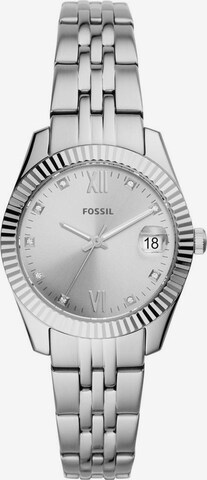 FOSSIL Аналогов часовник 'SCARLETTE' в сребърно: отпред