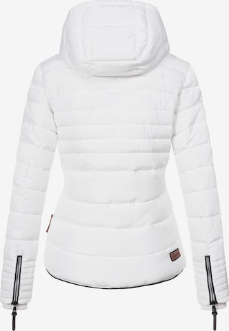 MARIKOO Winter Jacket 'Amber' in White