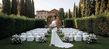 Piękne stylizacje dla panny młodej plus size