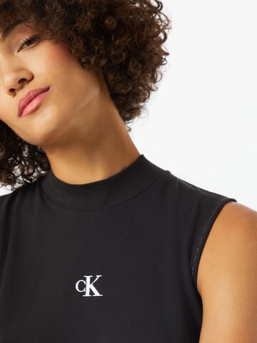 Calvin Klein Jeans Top – černá