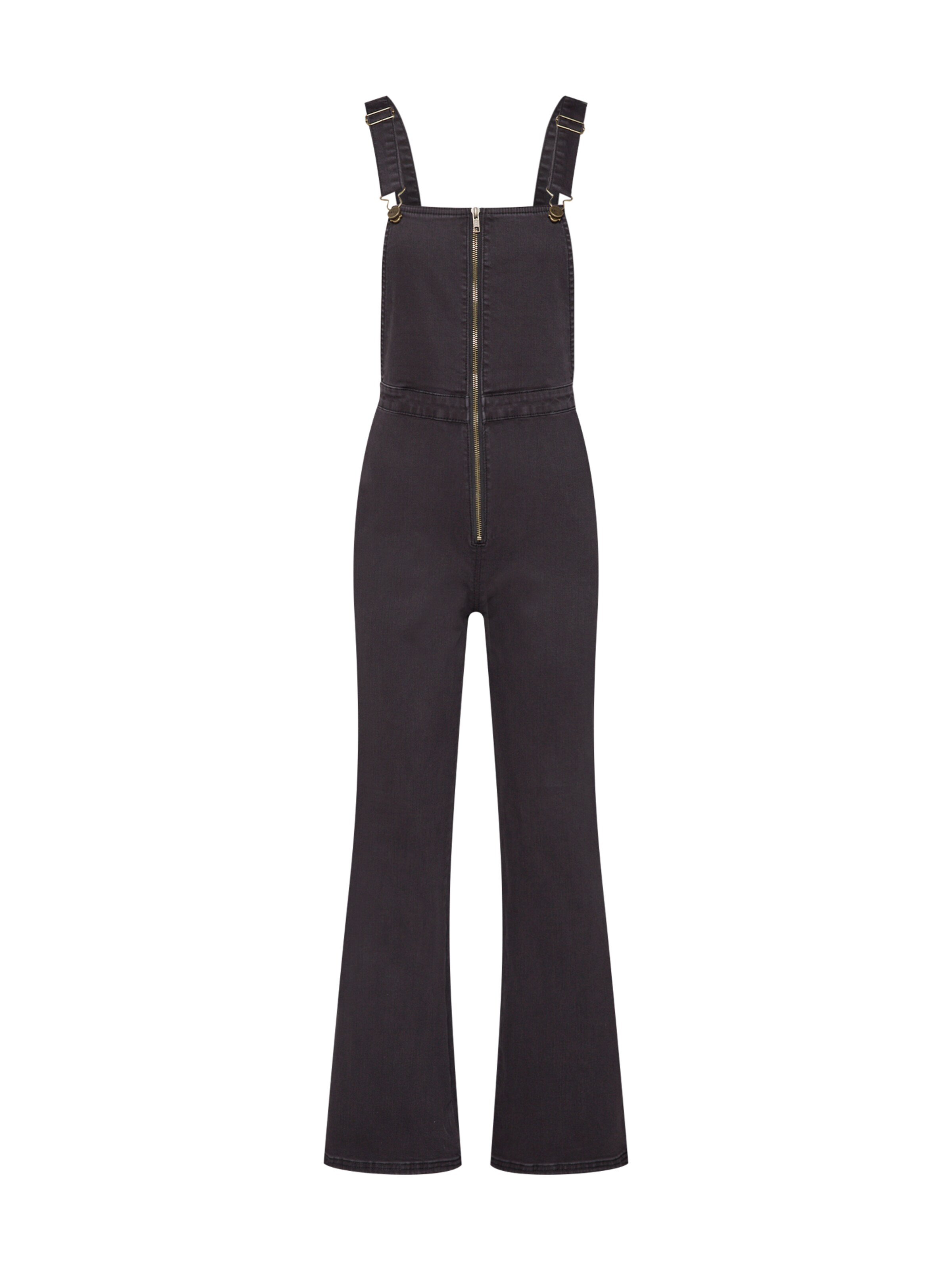 Amuse Society - Tuinbroek jeans 'PALOMA JUMPER' in de kleur Zwart