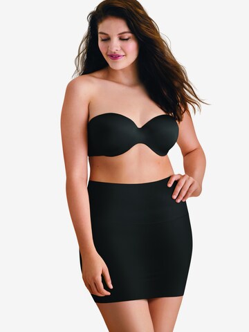 MAIDENFORM BH ' Strapless Extra Coverage ' in Zwart: voorkant