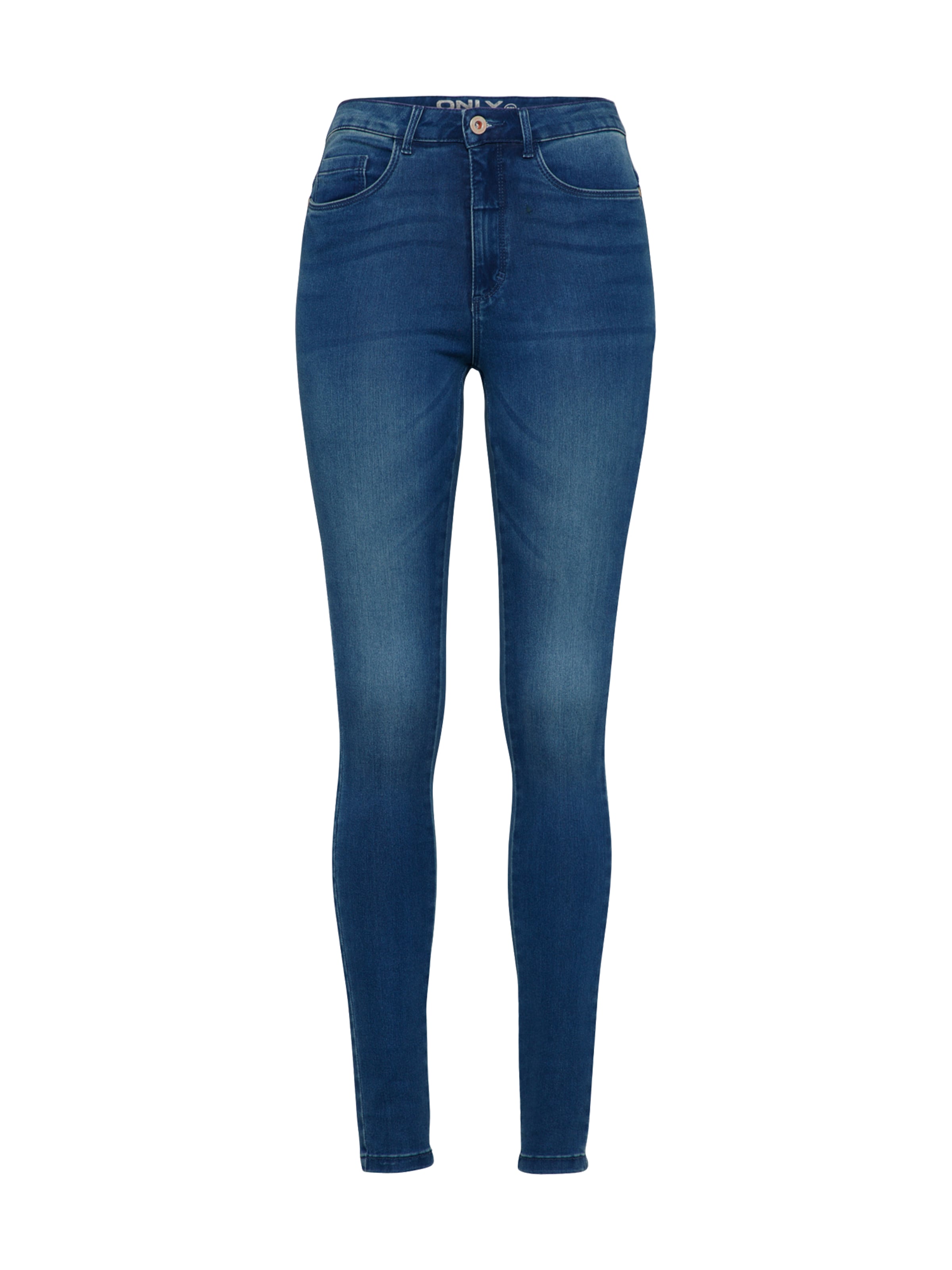 ONLY - Jeans 'Royal High Skinny' in de kleur Blauw