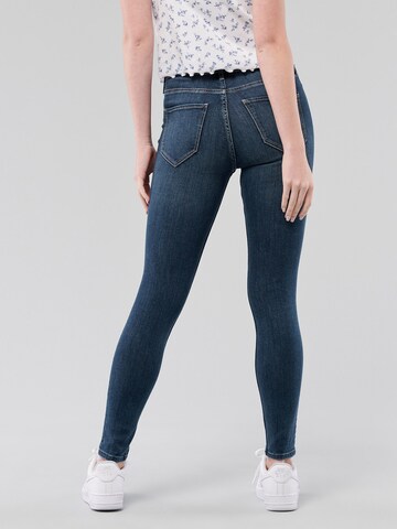 HOLLISTER Slimfit Jeans in Blau