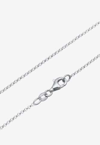 KUZZOI Necklace 'Kreuz' in Silver