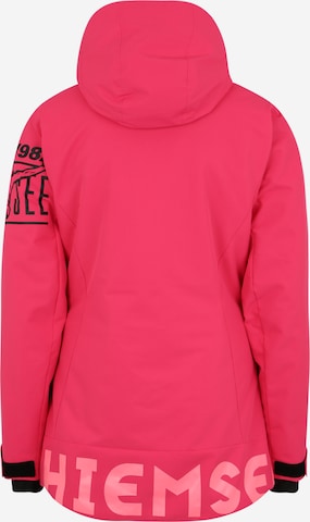CHIEMSEE Куртка в спортивном стиле в Ярко-розовый: сзади