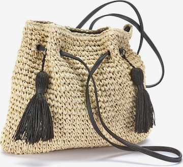 LASCANA Strandtas in Beige: voorkant