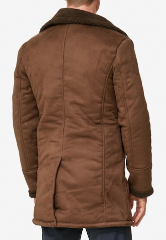 INDICODE JEANS Winter Coat 'Barlow' in Brown