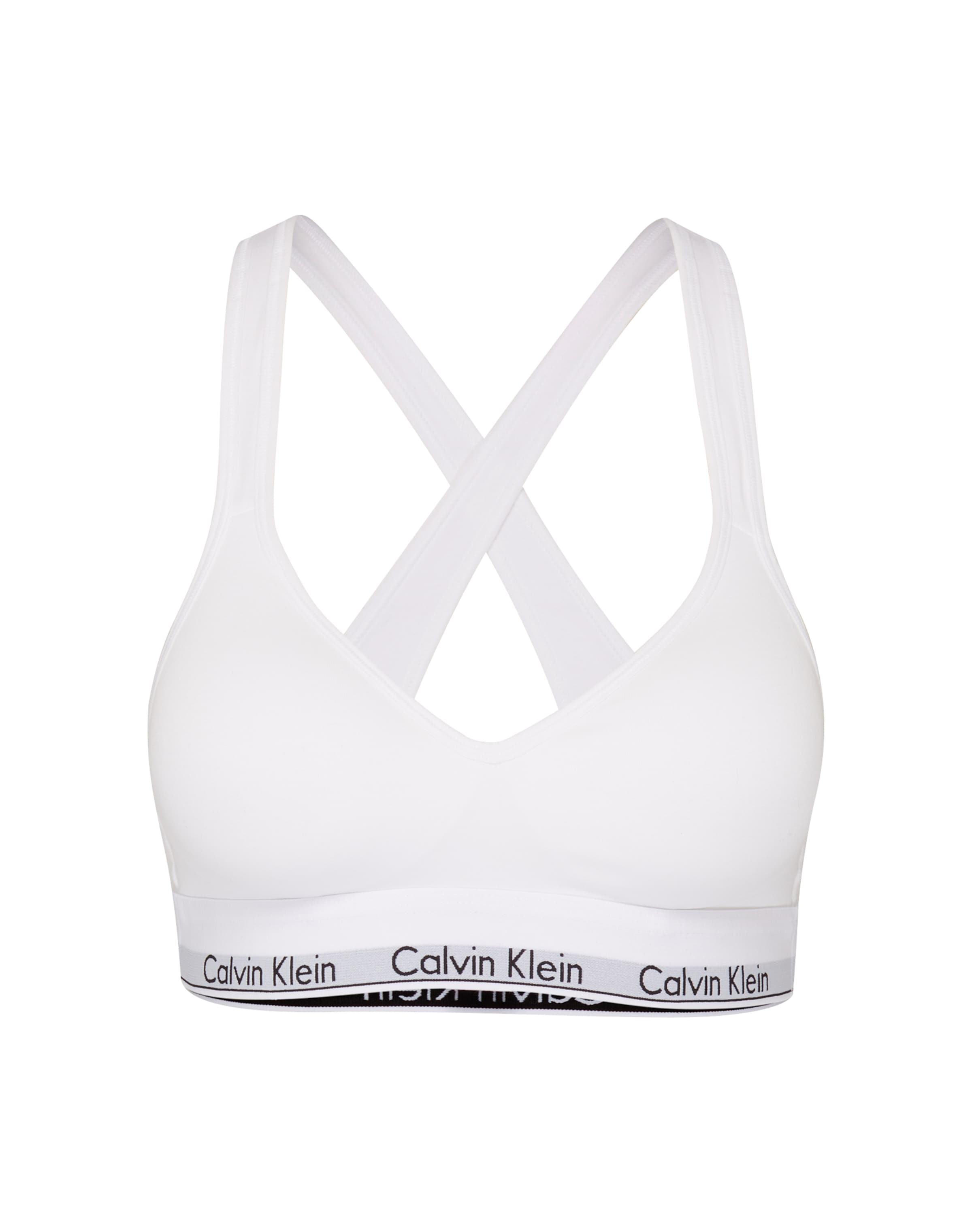 Calvin Klein Underwear Korzet Podprsenka 'Lift' - Biela: predná strana