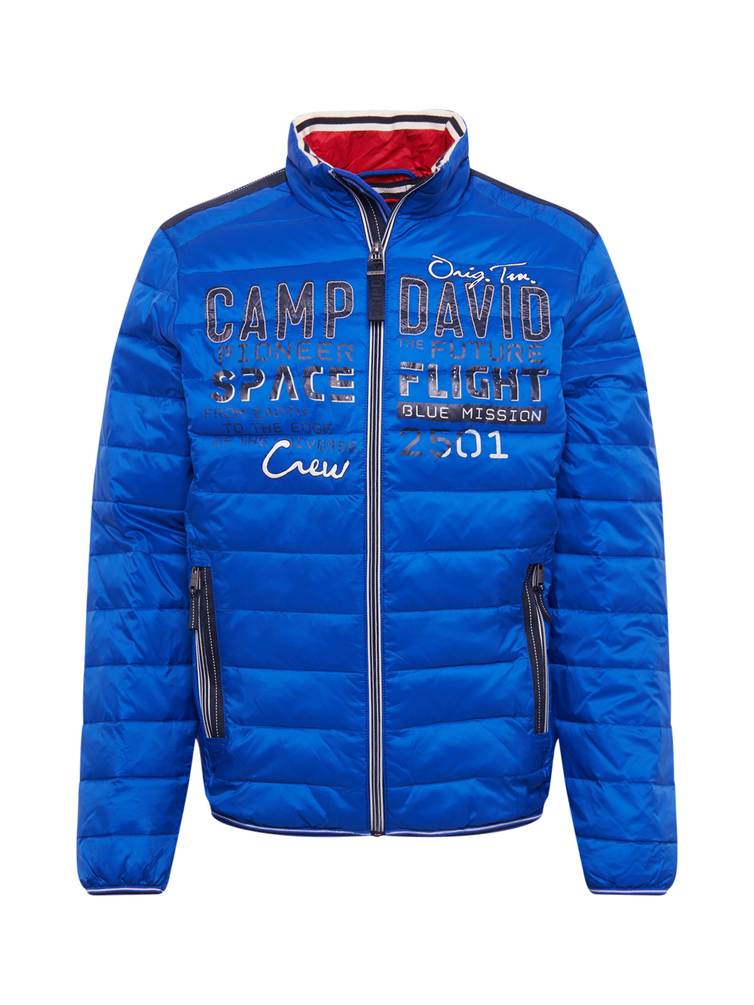 CAMP DAVID - Tussenjas in de kleur Blauw
