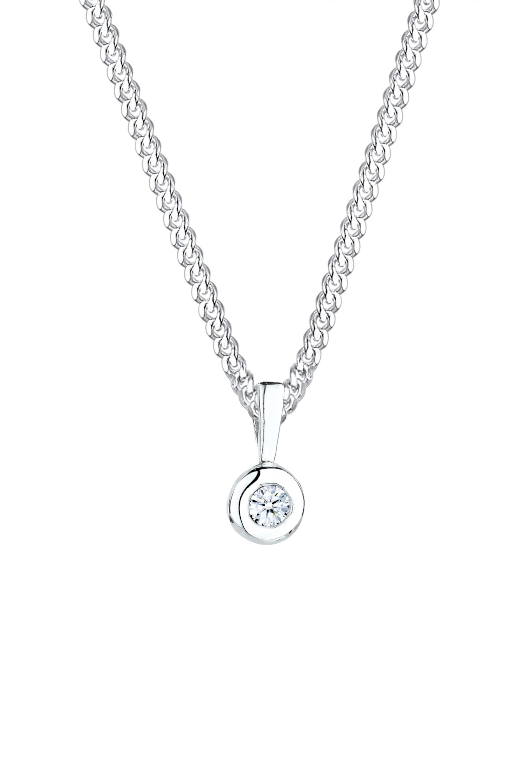 Chaîne 'Solitär' Elli DIAMONDS en argent