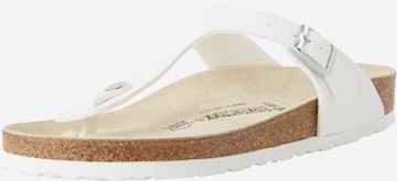 BIRKENSTOCK Teenslipper 'Gizeh' in Wit: voorkant