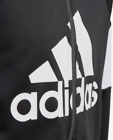 juoda ADIDAS SPORTSWEAR Treniruočių kostiumas 'Bagde of Sport'