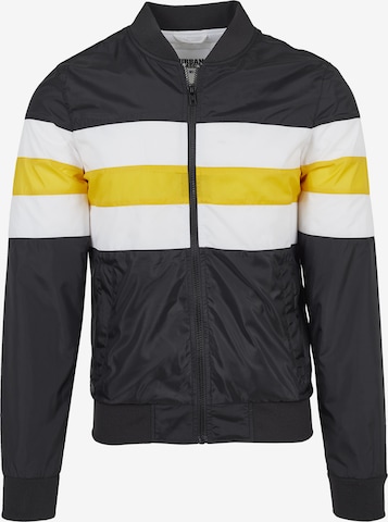 Urban Classics Between-Season Jacket in Black: front