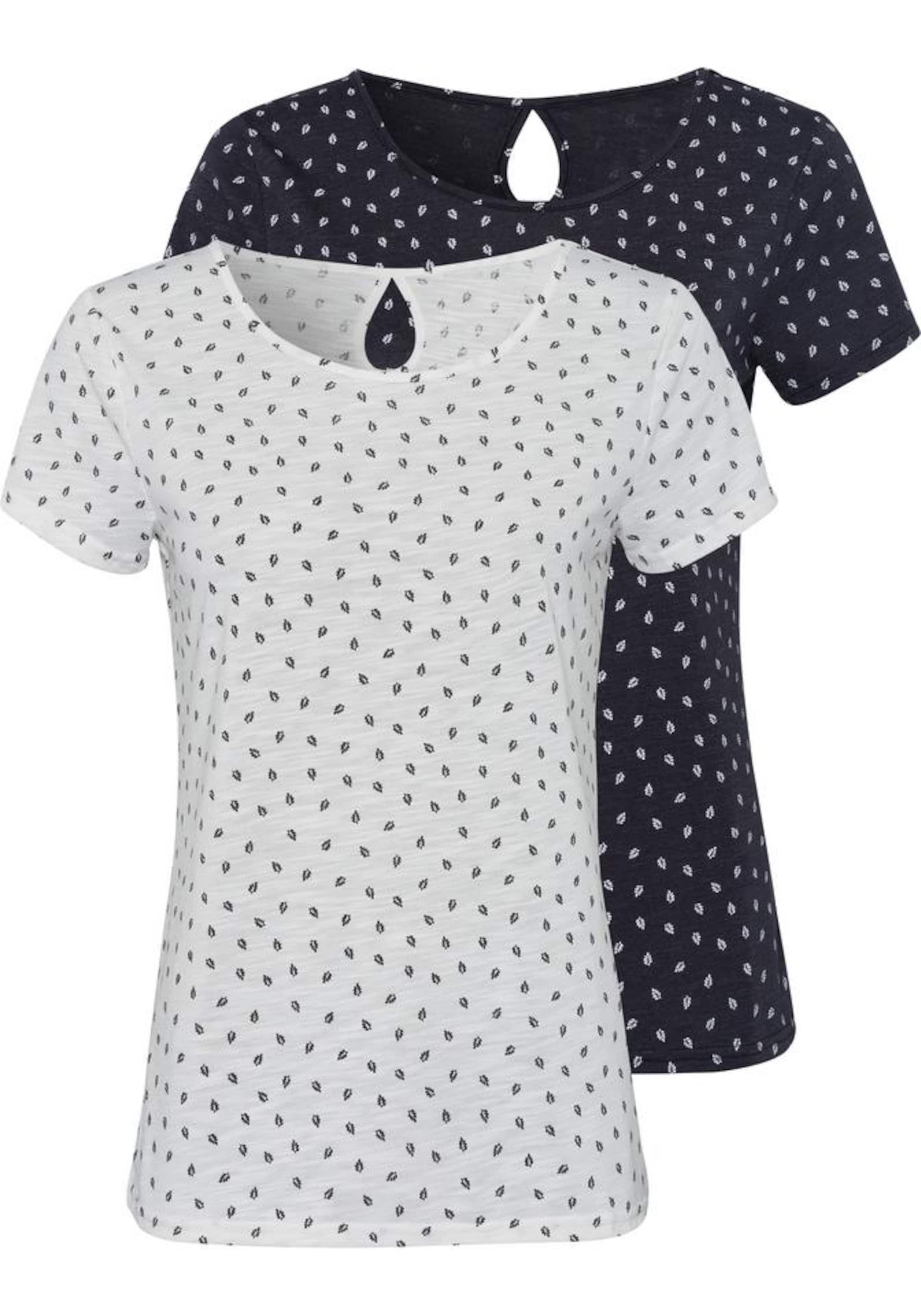 LASCANA Póló - kék: elől