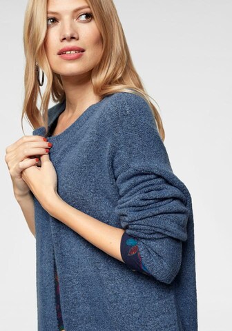 Aniston CASUAL Knit Cardigan in Blue