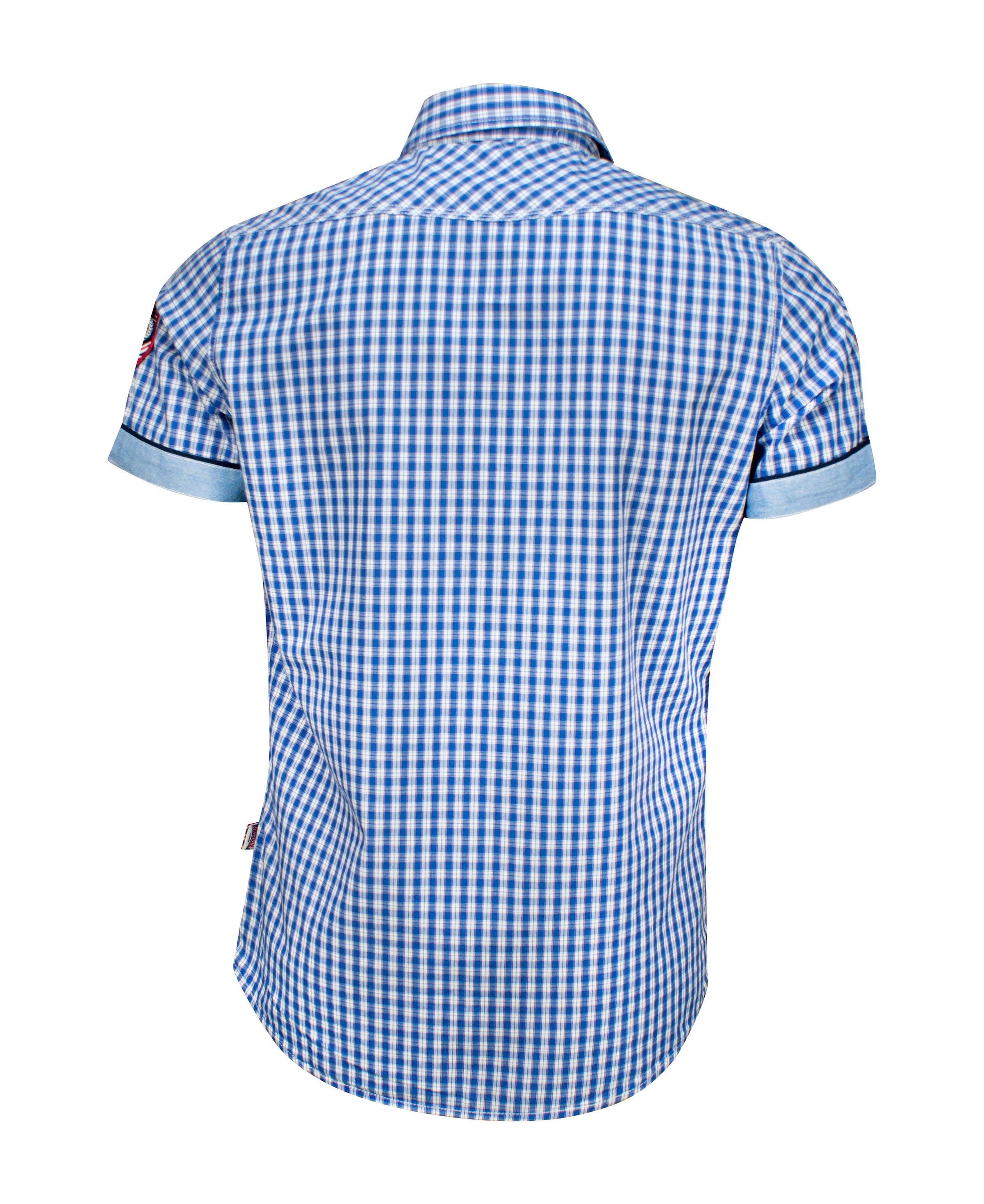 LONSDALE Слим Рубашка в Синий