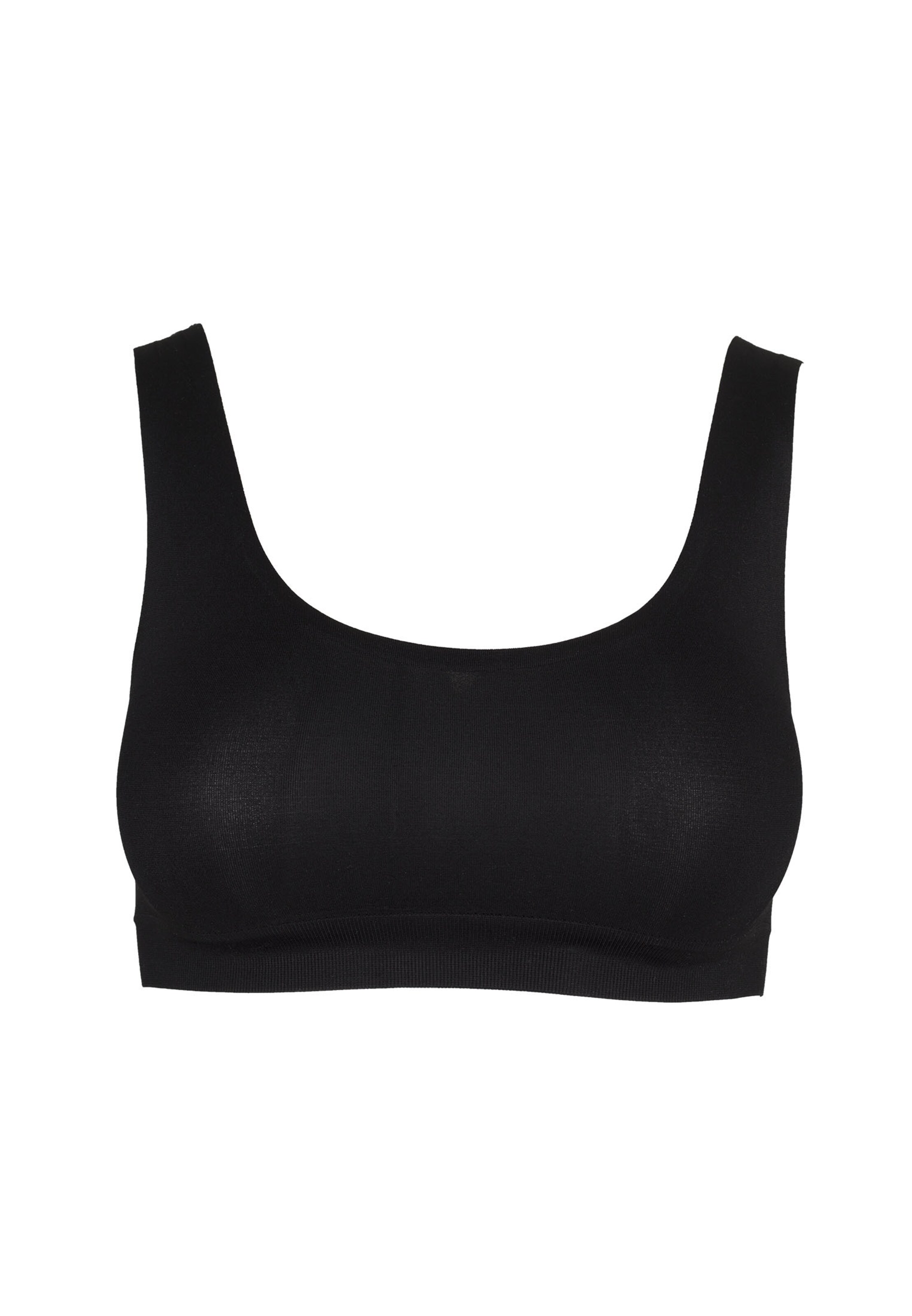 Urban Classics - Bra 'Seamless' in schwarz