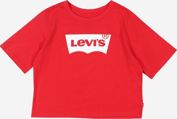 T-Shirt Levi's Kids en rouge : devant