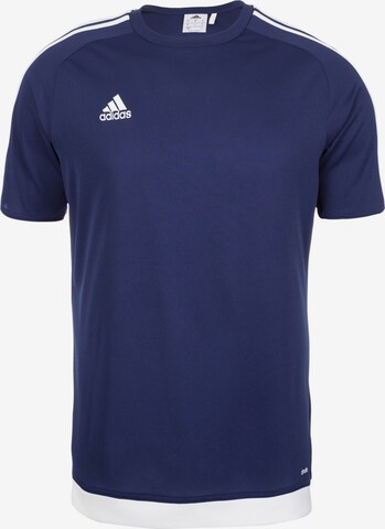 ADIDAS PERFORMANCE Functioneel shirt 'Estro 15' in Blauw: voorkant