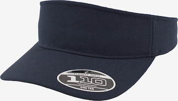 Casquette '110' Flexfit en bleu : devant