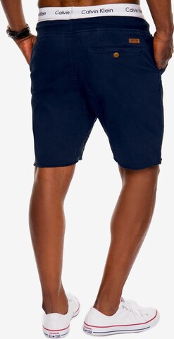 INDICODE JEANS Shorts 'Carver' in Blau