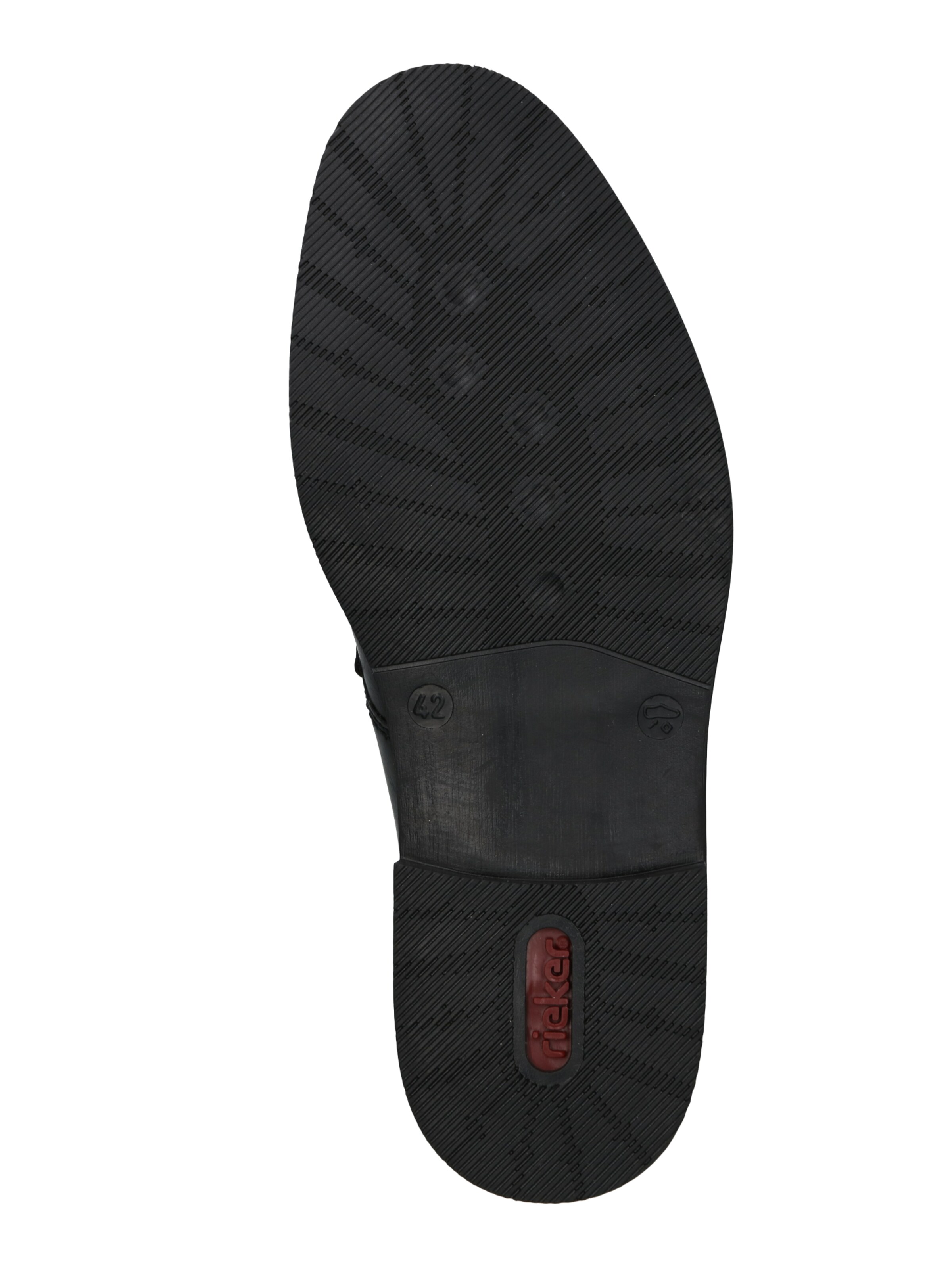 juoda Rieker Batai su raišteliais