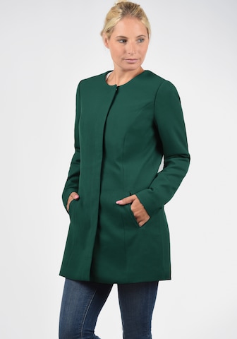 JDY Between-Seasons Coat 'Maggie' in Green: front