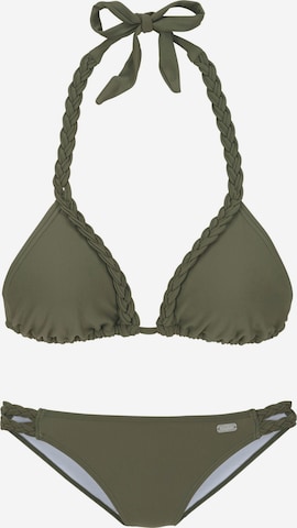 BUFFALO Bikini in Green: front