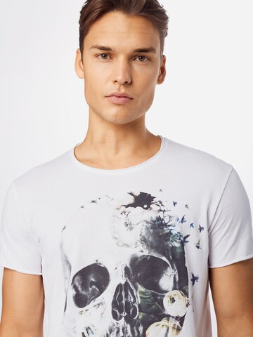 EINSTEIN & NEWTON Regular Fit Bluser & t-shirts 'Bird Skull' i hvid