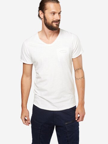 T-Shirt Key Largo en blanc : devant