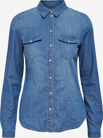 ONLY Blouse 'Rock' in Blauw: voorkant