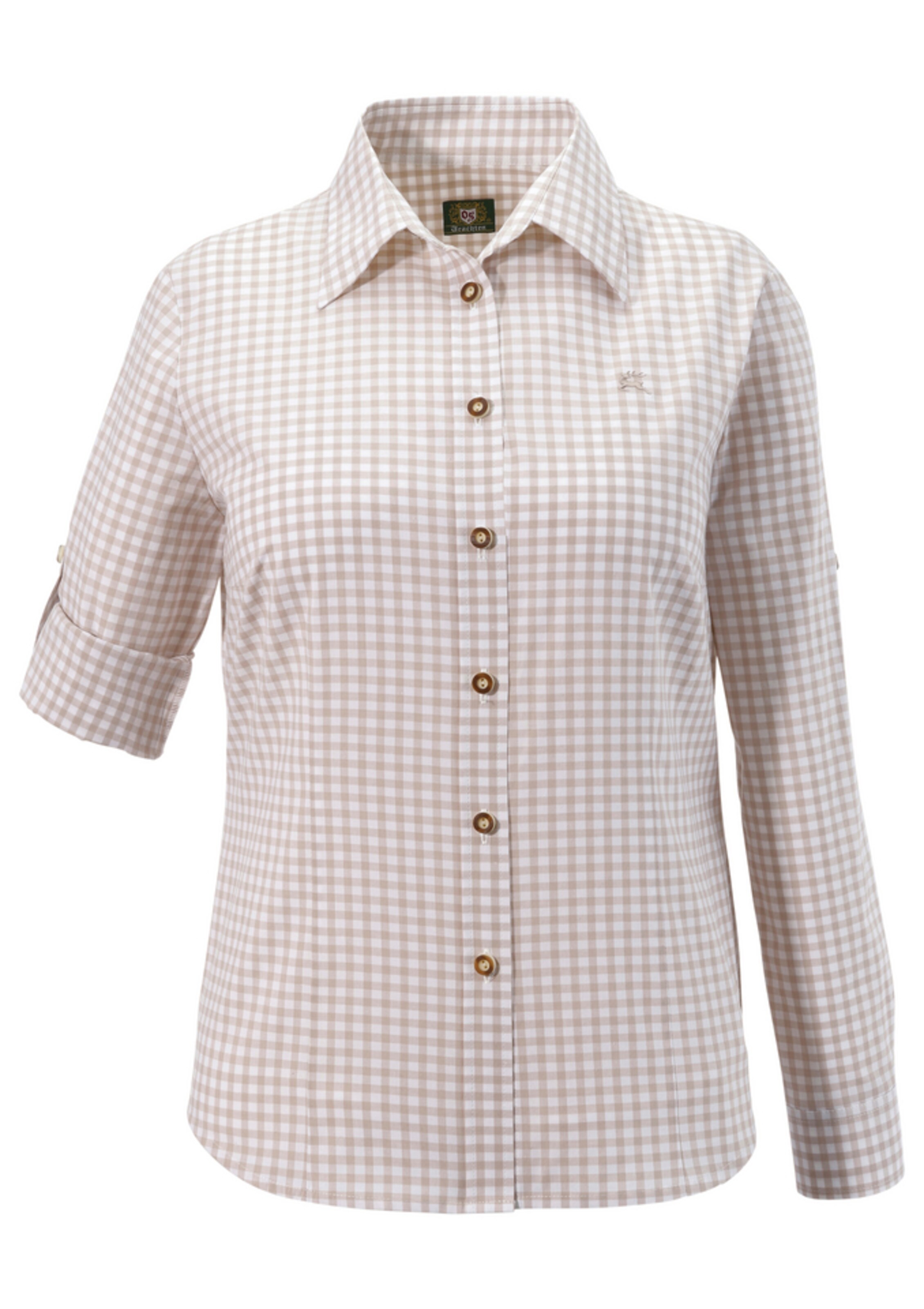 OS-TRACHTEN - Trachtenbluse in sand