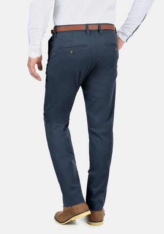!Solid Regular Chinohose 'Machico' in Blau