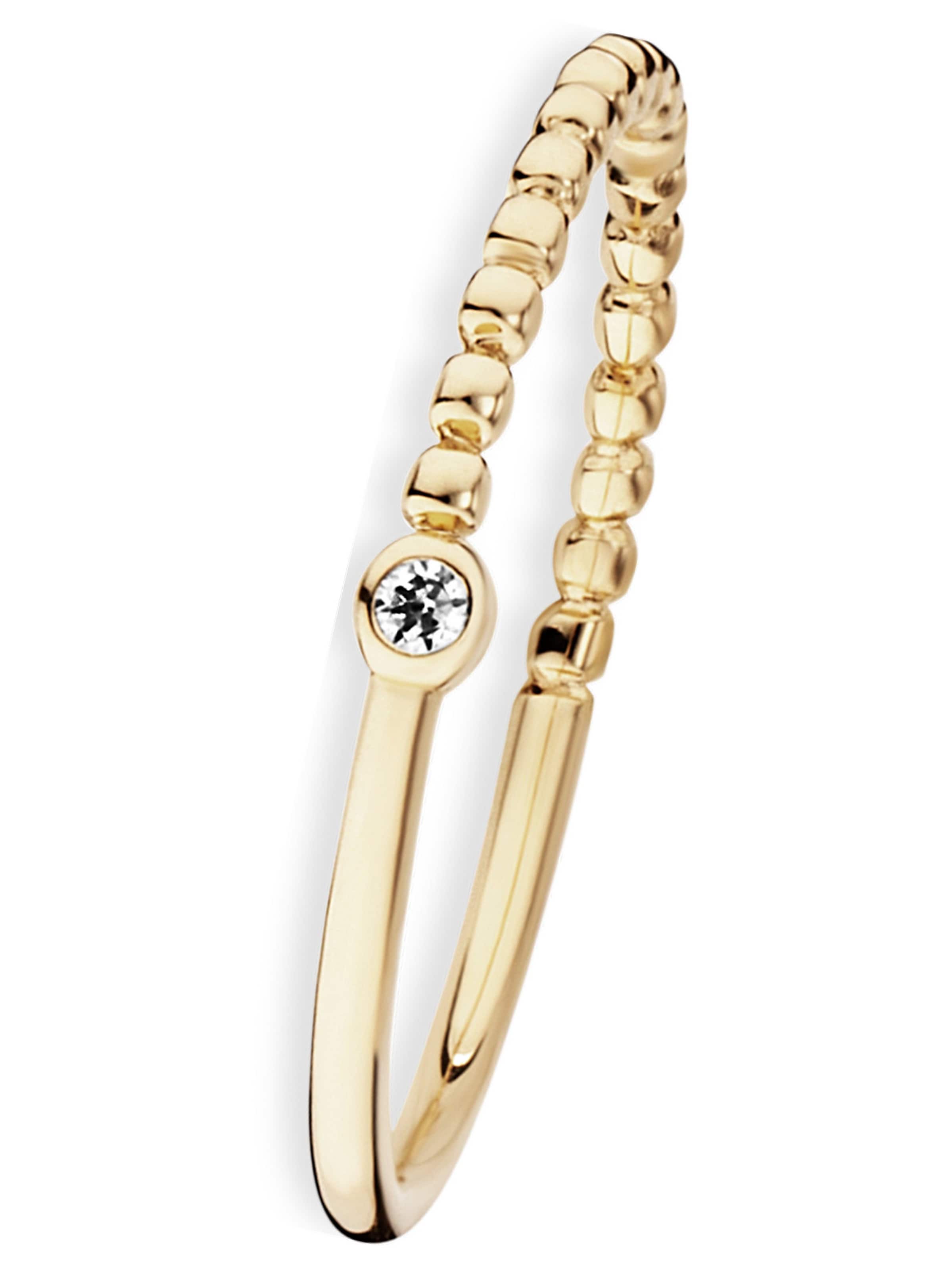 caï Damenring in Gold: Vorderseite