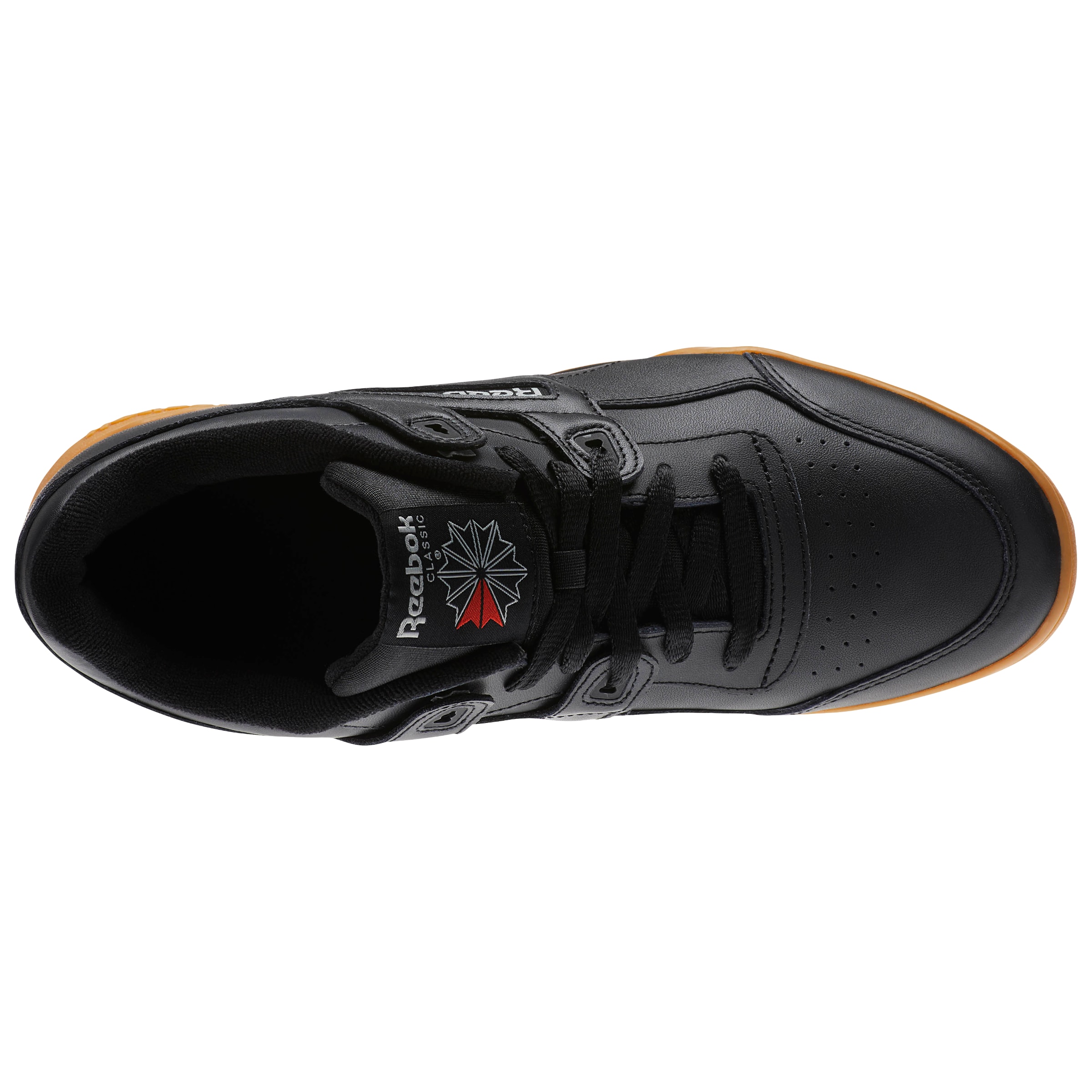 Reebok Rövid szárú sportcipők - fekete: felül