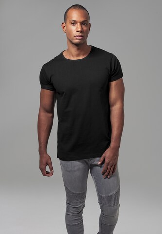 Urban Classics Shirt in Schwarz: Vorderseite