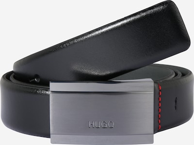 HUGO Red Belt 'Gexter 3cm' in Black, Item view
