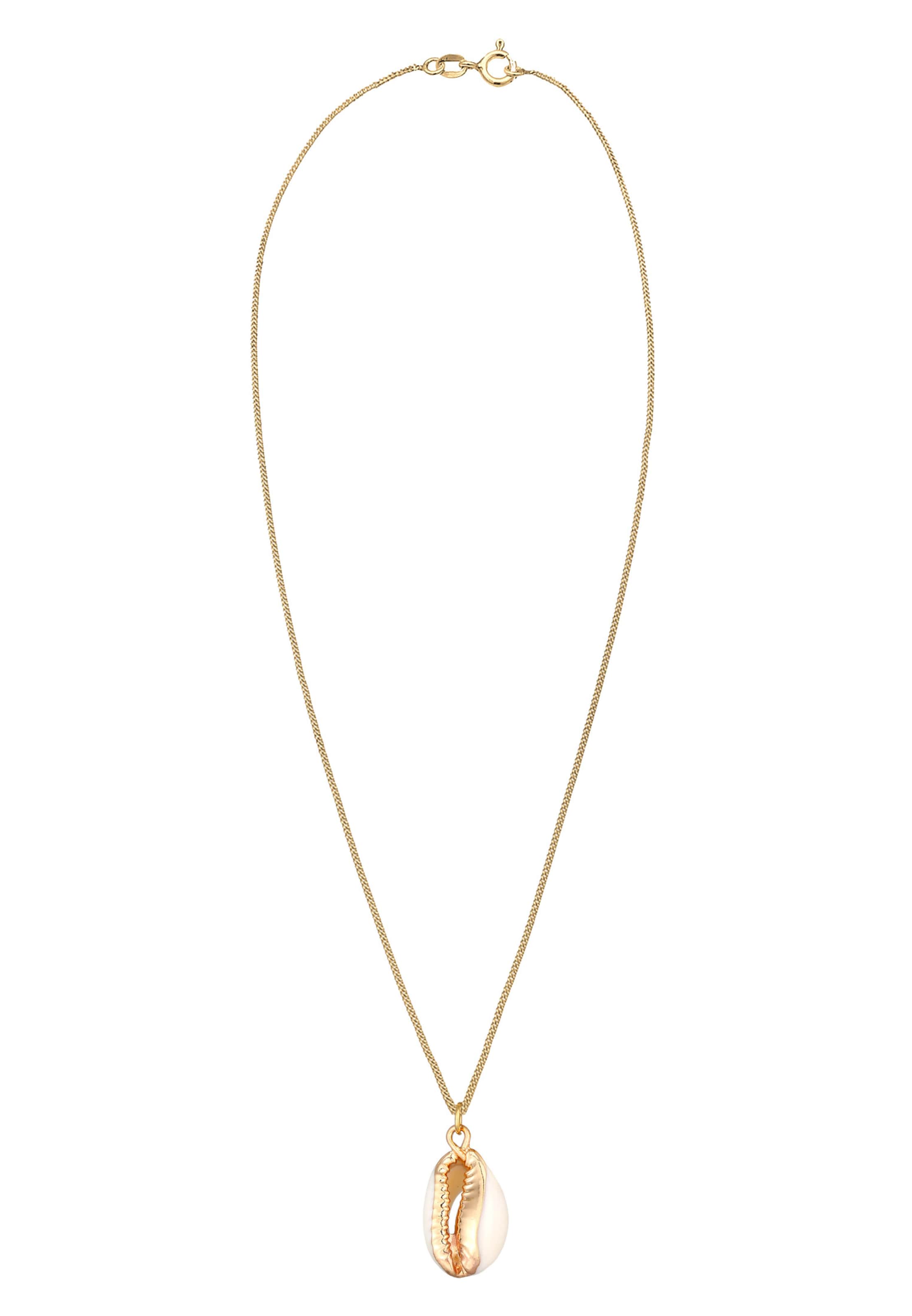 ELLI Kette in Gold: Vorderseite