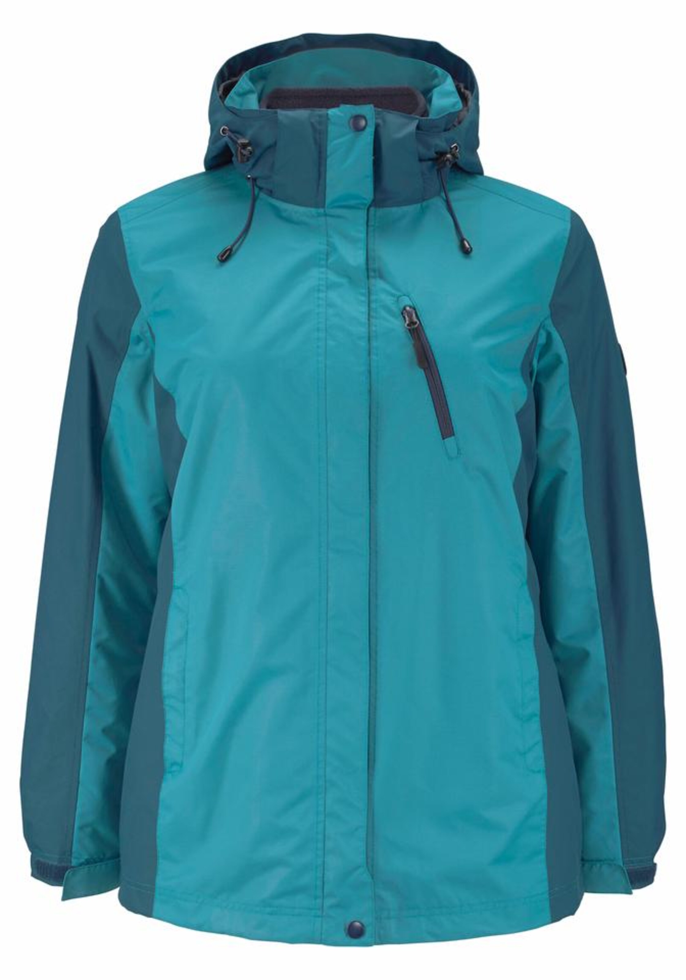 POLARINO - 3-in-1-Funktionsjacke in taubenblau