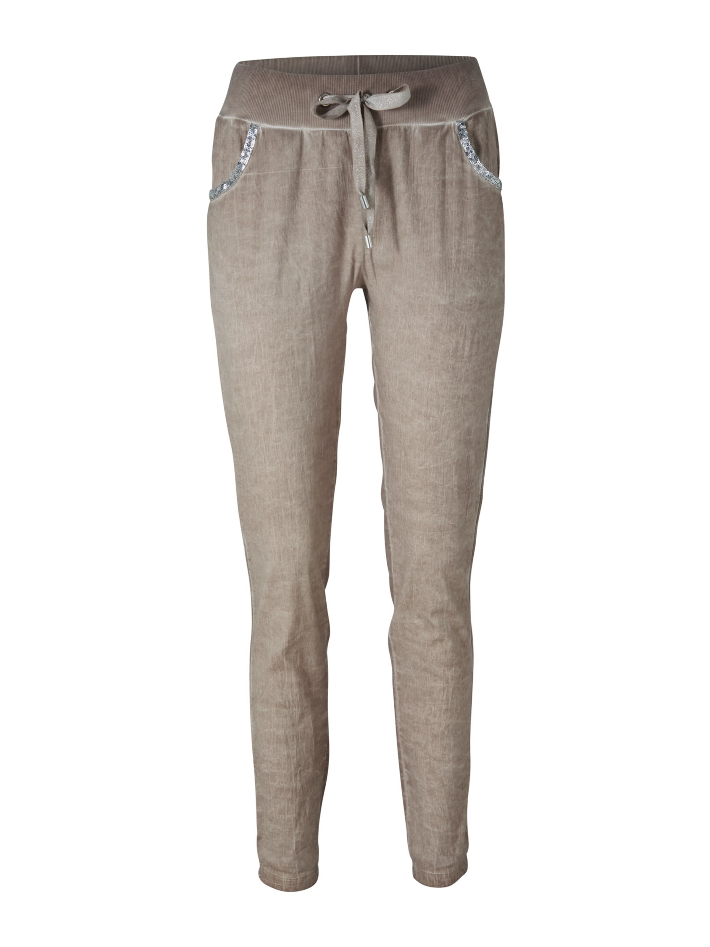 heine - Chino in de kleur Taupe