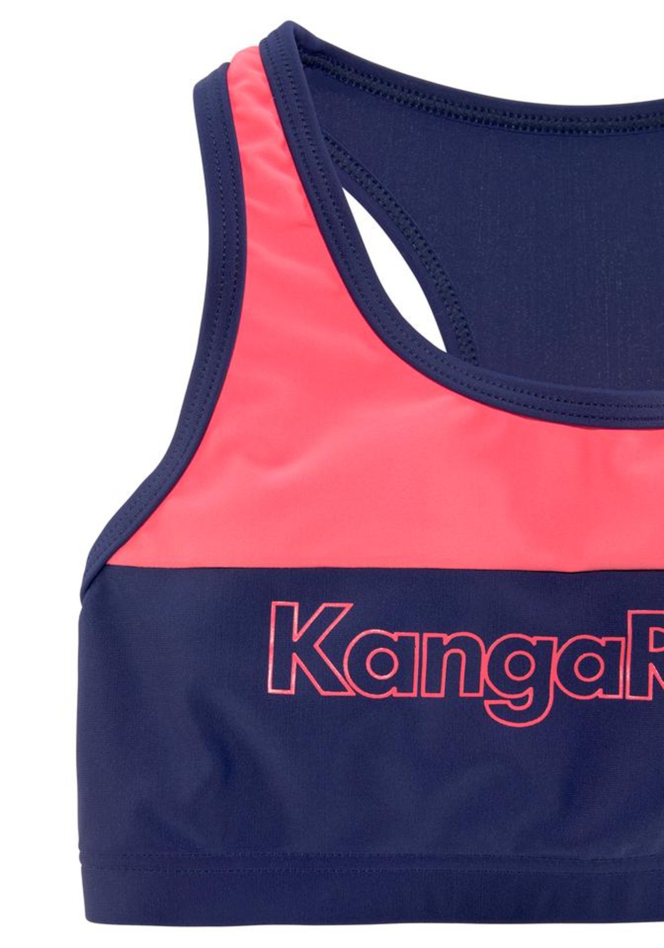 KangaROOS Bralette Bikini in Blue