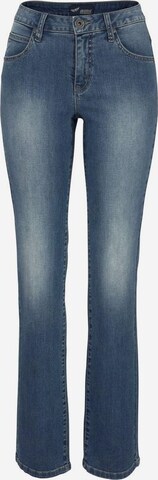ARIZONA Regular Jeans 'Gerade-Form mit komfortabler Leibhöhe' in Blue: front
