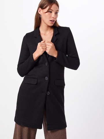 JDY Between-seasons coat 'Besty' in Black: front