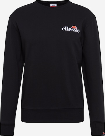 ELLESSE Sweatshirt 'Fierro' in Zwart: voorkant