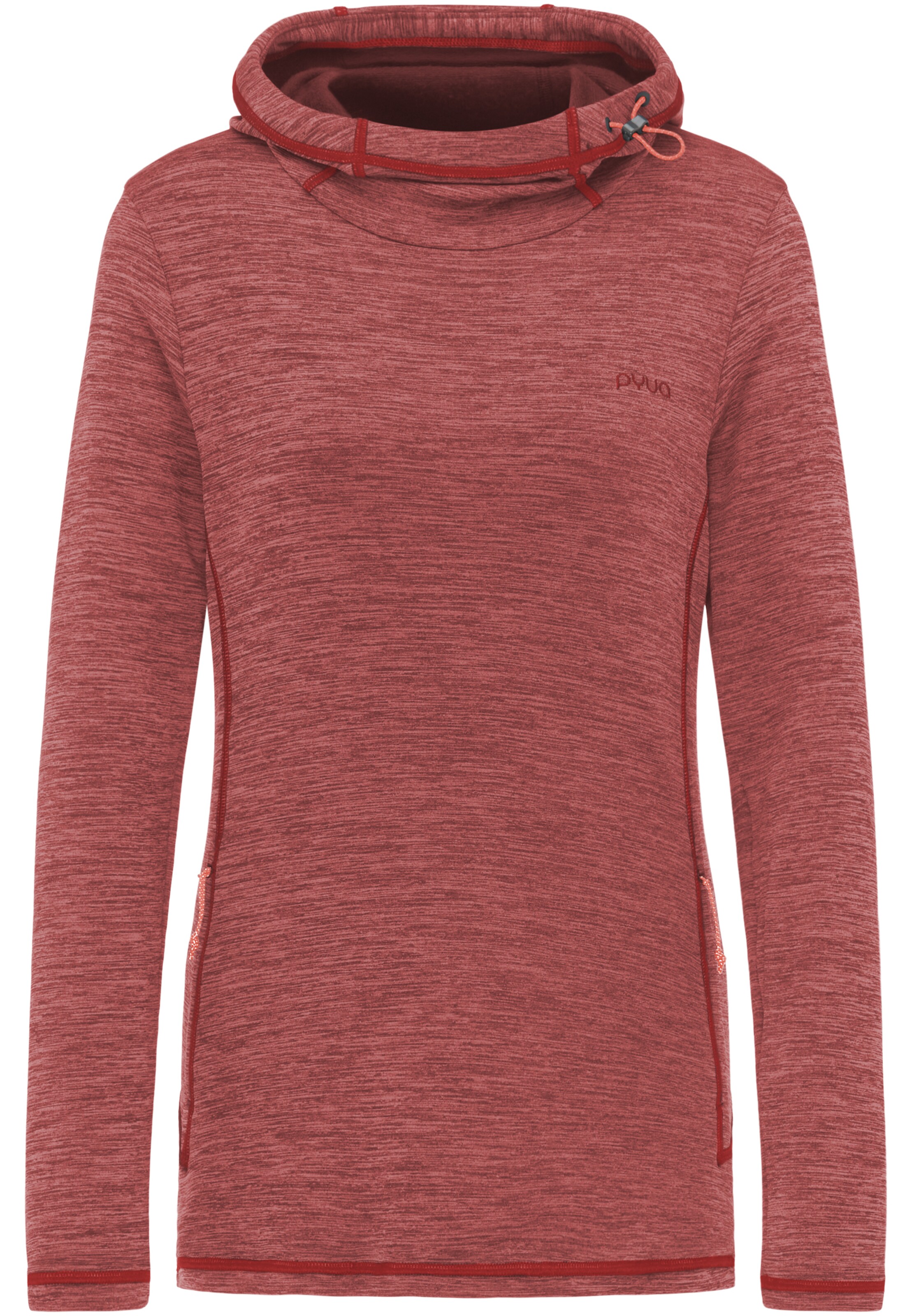 PYUA - Hoodie 'Apart' in rot