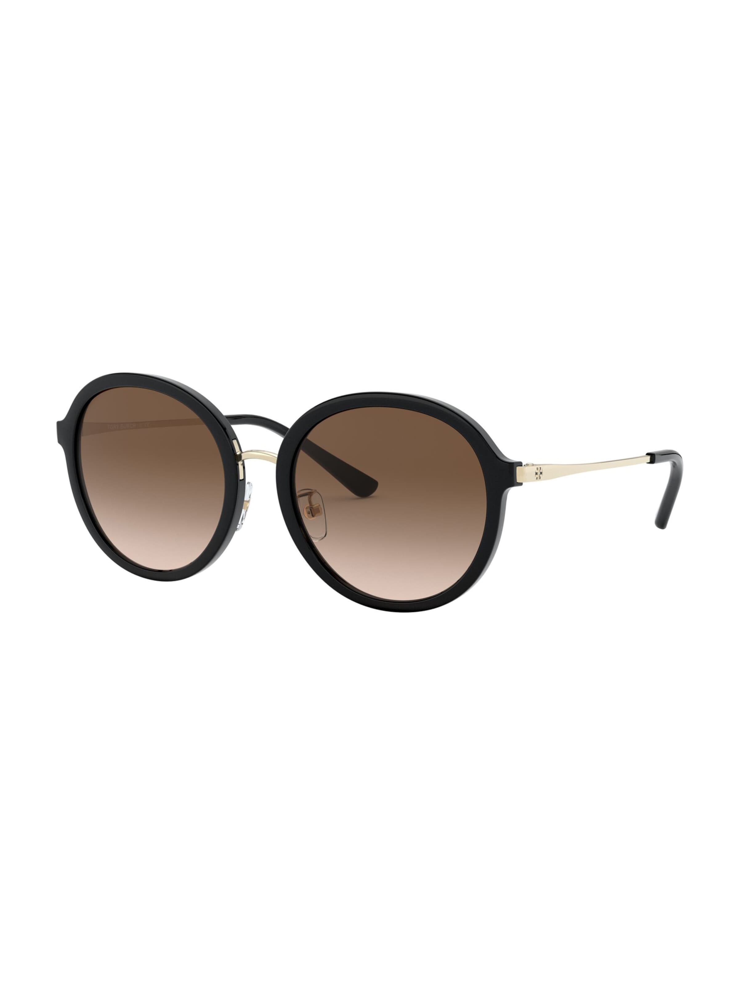 Tory Burch Sunglasses in Black: front