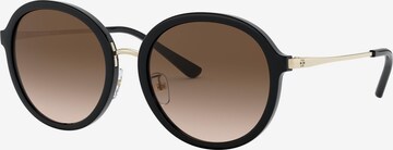 Lunettes de soleil Tory Burch en noir : devant