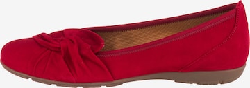 GABOR Ballet Flats in Red